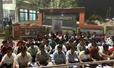Dibrugarh University Students Launch 36-Hour Epic Hunger Strike