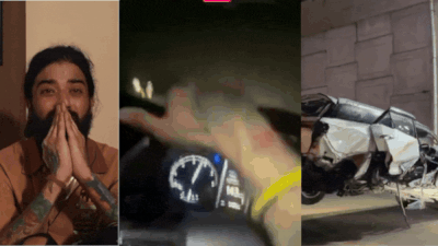 Shock: Vlogger Anurag Dobhal ‘UK07 Rider’ Crashes Car at 150kmph