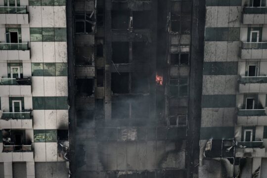 Huge Blast in Ghaziabad: 12 Flats Gutted in Terrifying Fire