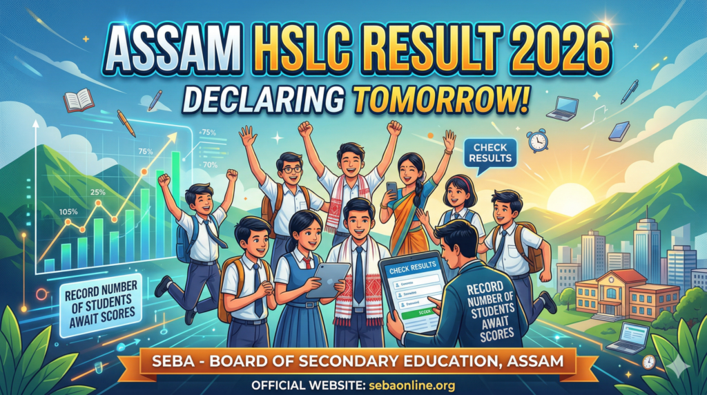 Record 4.38 Lakh Students Celebrate Assam HSLC Result 2026!