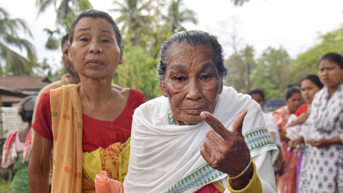 Assam Assembly Election 2026: 59.63% Voter Turnout Recorded by 1 PM as Rain Fails to Dampen Spirits