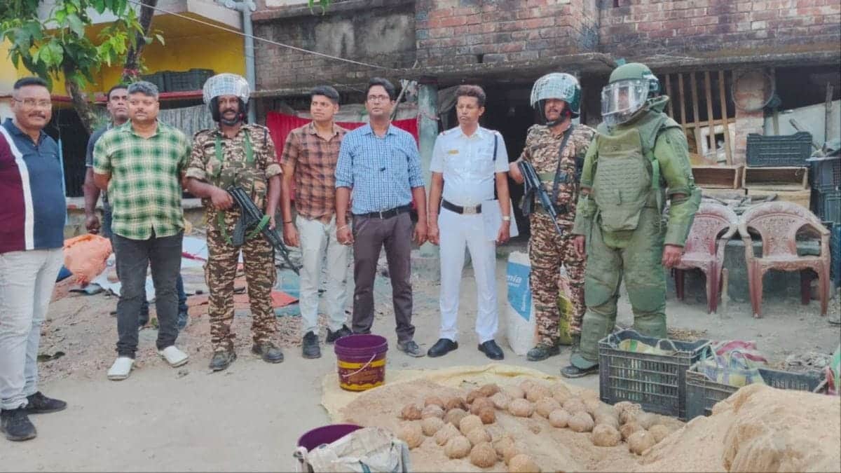 79 Crude Bombs Seized: NIA Terror Probe Rocks Bengal Polls