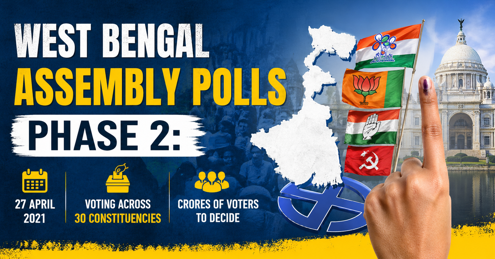 West Bengal Assembly Polls Phase 2: 3.21 Cr Voters Strike!