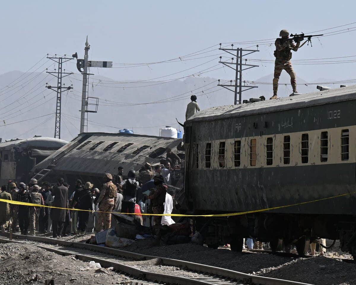 Deadly Pakistan Train Blast Kills 24 People in Balochistan