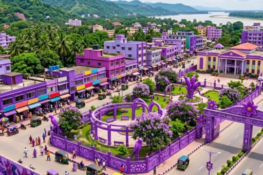 Guwahati Set to Bloom as Stunning Purple City with Kopou Flower Magic