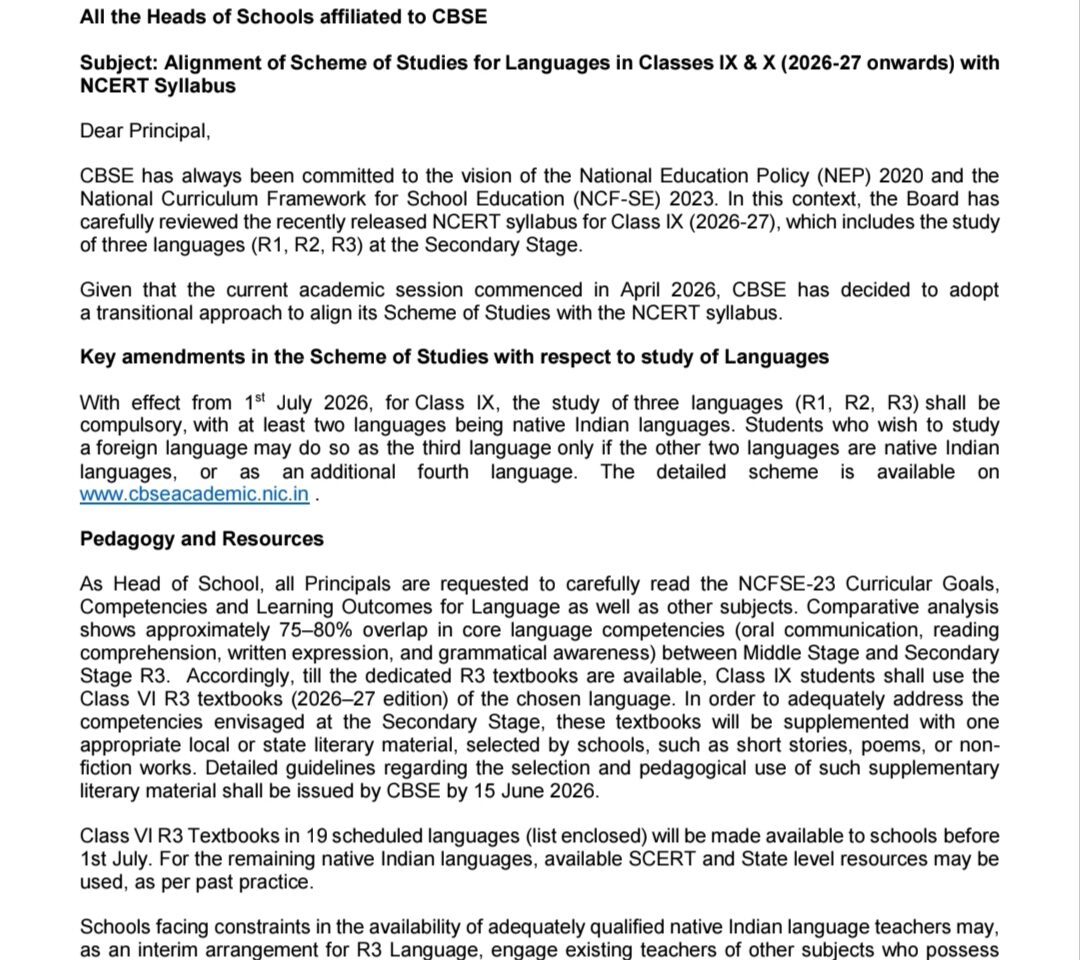 Ultimate CBSE 3 Language Rule Wins 1 Million Hearts!