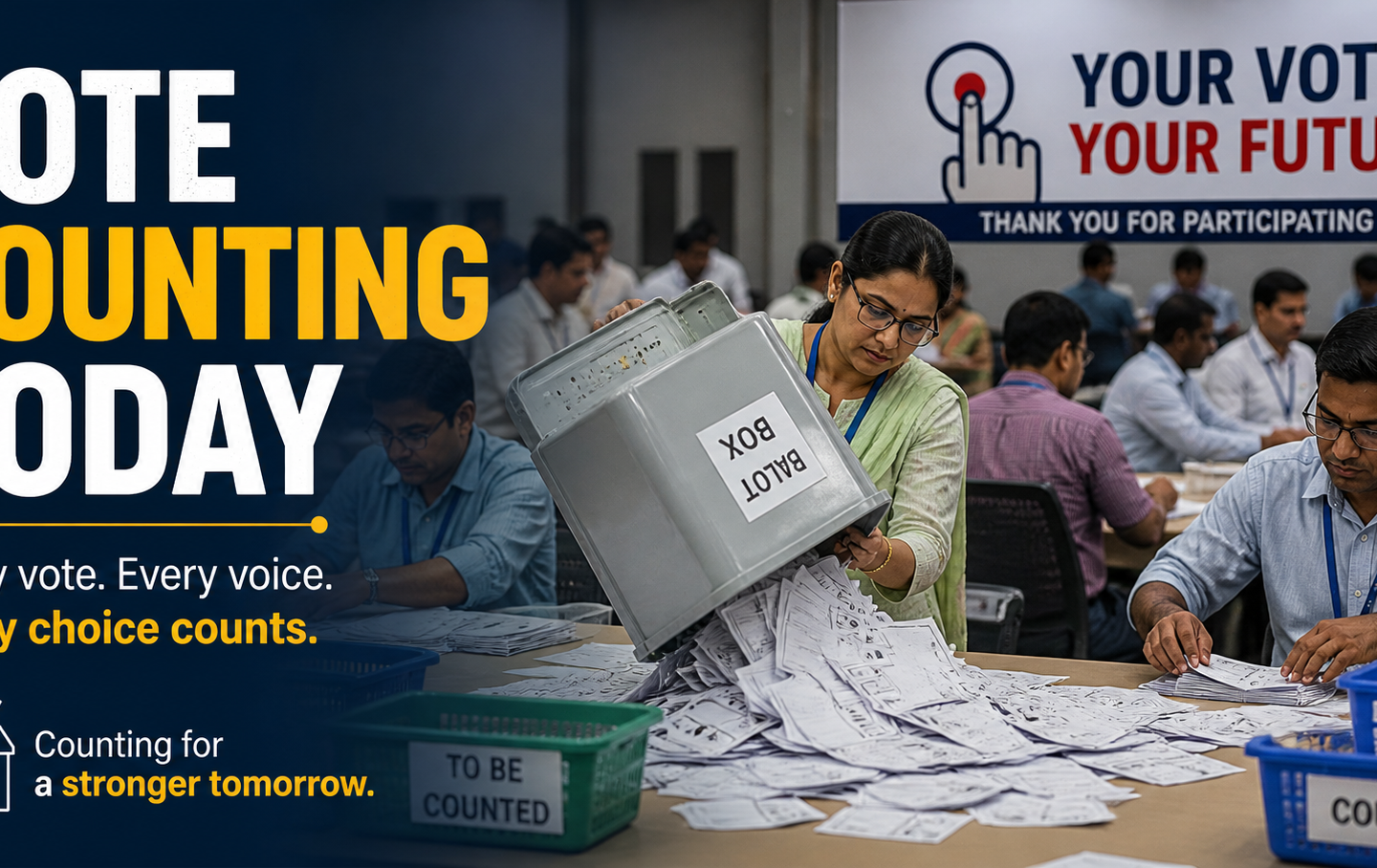 Historic Vote Counting Today: 5 States in Massive Battle
