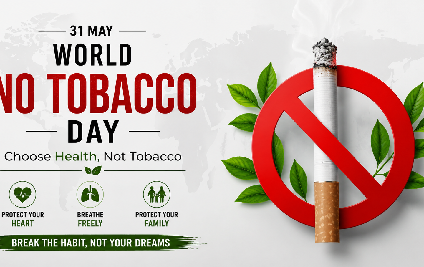 World No Tobacco Day 2026: Shocking 1.5 Million Indians Die Yearly!