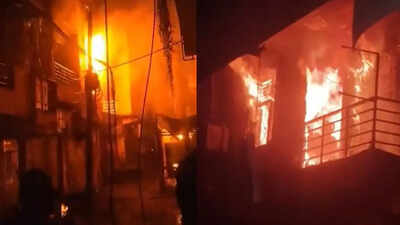 Tragic Delhi Building Fire Kills 9 in Vivek Vihar