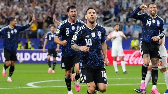 Messi Scores 6th! Argentina Crush Jordan 3-1 in FIFA World Cup