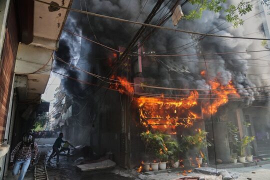 Horrific Delhi Hotel Fire Kills 21 Including 17 Foreigners