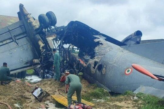 Tragic Jorhat Aircraft Crash Kills 5 Heroes