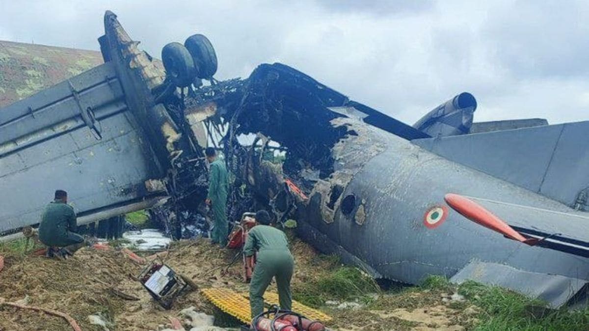 Tragic Jorhat Aircraft Crash Kills 5 Heroes