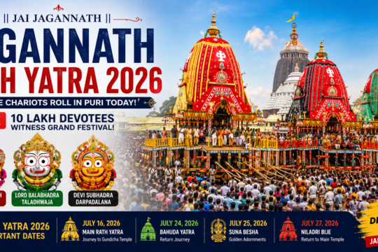 Epic Jagannath Rath Yatra 2026: 10 Lakh Devotees Surge!