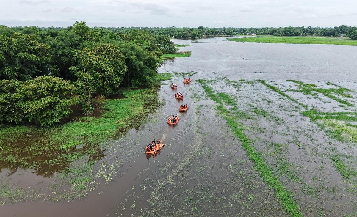 Grim: Assam Flood Death Toll Hits 95, 14 Districts Alert