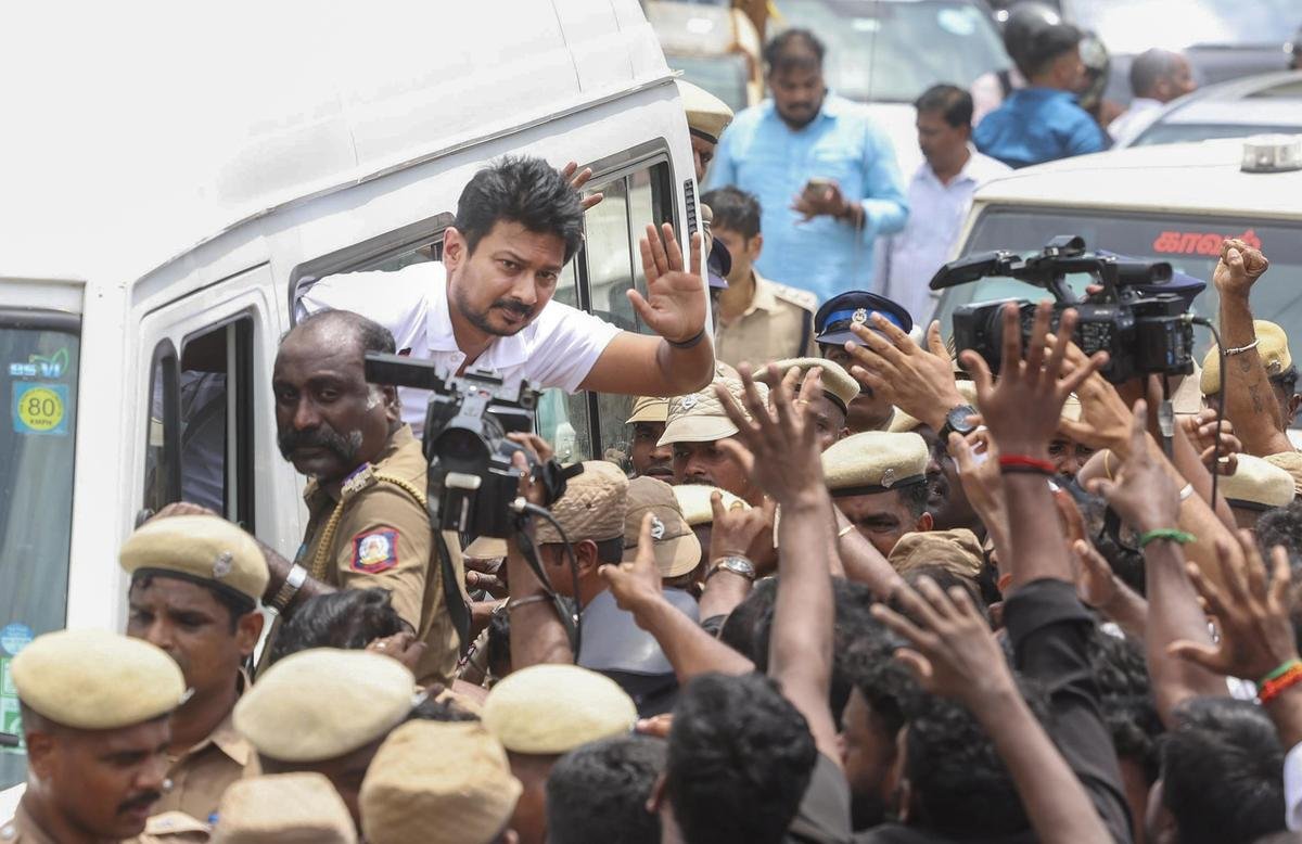Shocking Arrest: Udhayanidhi Stalin Held Over Over Cauvery Protest