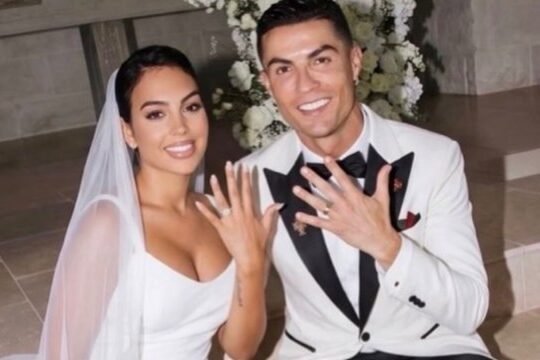 Shocking News: Cristiano Ronaldo Marries Georgina after 10 years