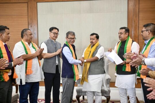 Powerful Shift: 8 UDP MLAs Join BJP in Meghalaya Now