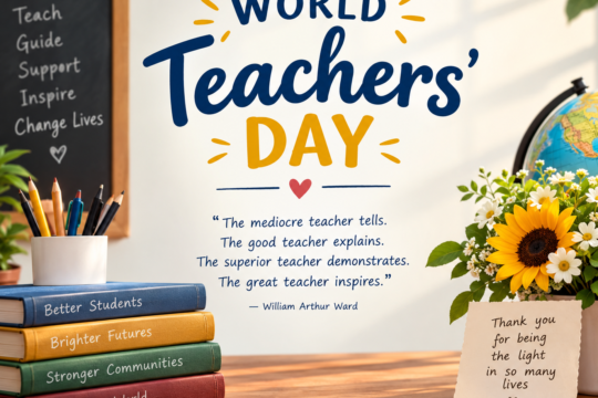 World Teachers’ Day 2026: Standing With Teachers on 60th Anniversary Amid 44 Million Shortage