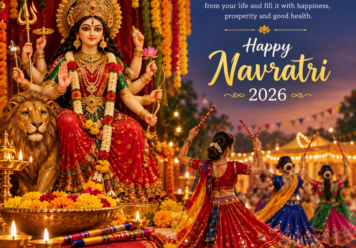 Ultimate 9-Day Navratri 2026 Guide to Divine Joy & Power